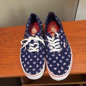 Mens Vans Off The Wall Toronto Blue Jays Running Shoes Size 10.5
